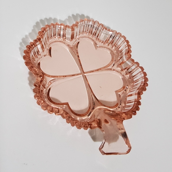 Vintage Bohemia Amber Trinket Dish - Picture 4 of 6